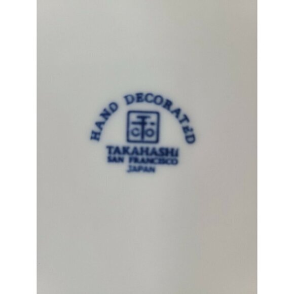 TAKAHASHI Fish Themed Teapot Hand Decorated 6×4 in - Picture 7 of 9